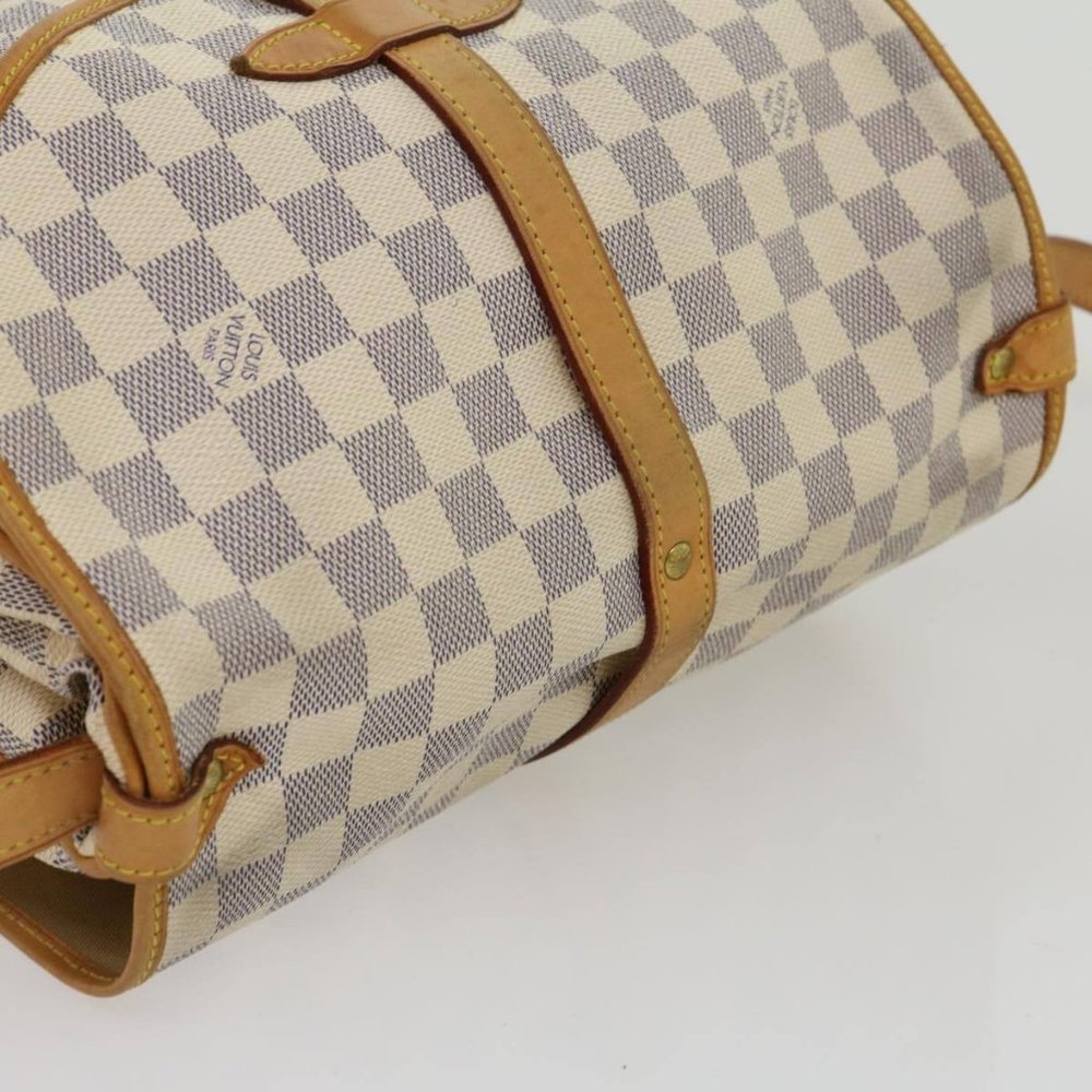 Saumur 30 Damier Azur Shoulder Bag - Picture 7 of 11